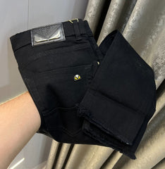 Fendi Jet black imported hyperflex Crude denim