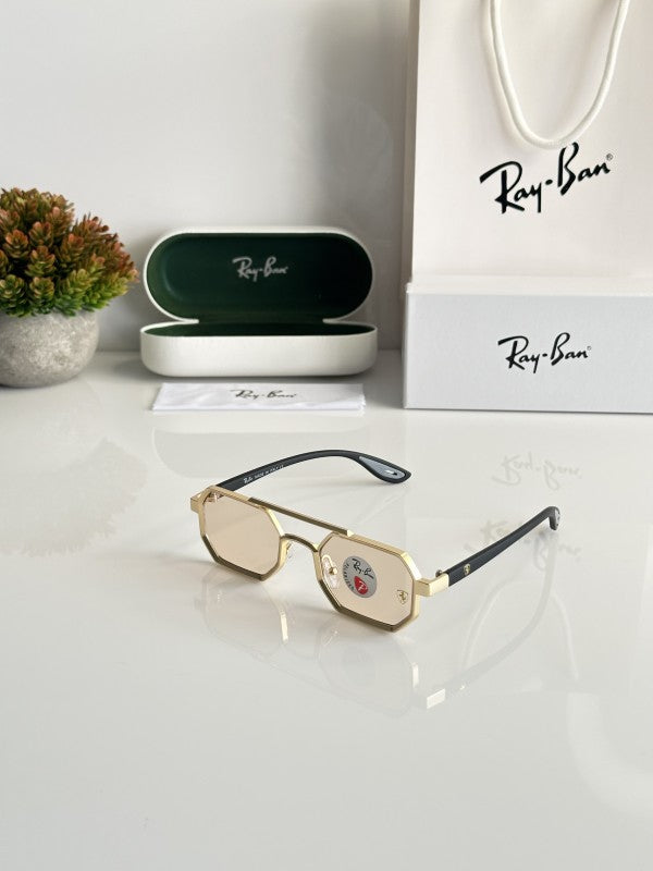 Rayban 05 Hexagon Gold Candy