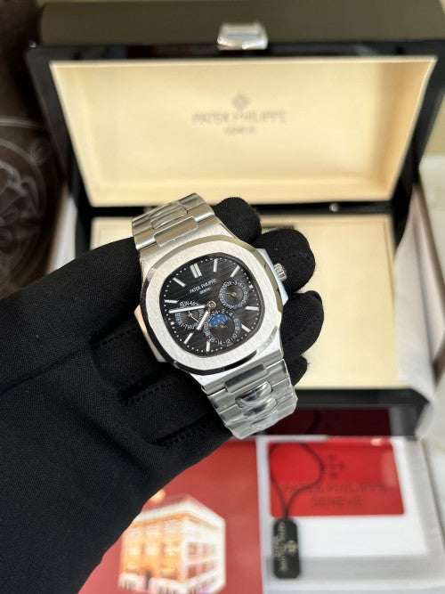 Patek Philippe Moon Phase Automatic Black