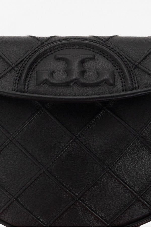 Tory Burch Fleming Premium Bag With OG Box & Dust Bag (All Black 609)