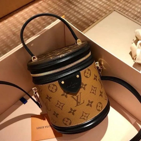 Louis Vuitton Monogram Calfskin Canvas Street Style Vanity Bags With OG Box & Dust Bag