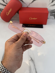 CARTIER FRAMELESS PINK CANDY