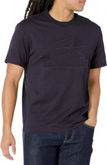 LACOSTE PREMIUM ROUND NECK T-SHIRT NAVY BLUE