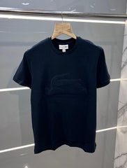 LACOSTE PREMIUM ROUND NECK T-SHIRT NAVY BLUE