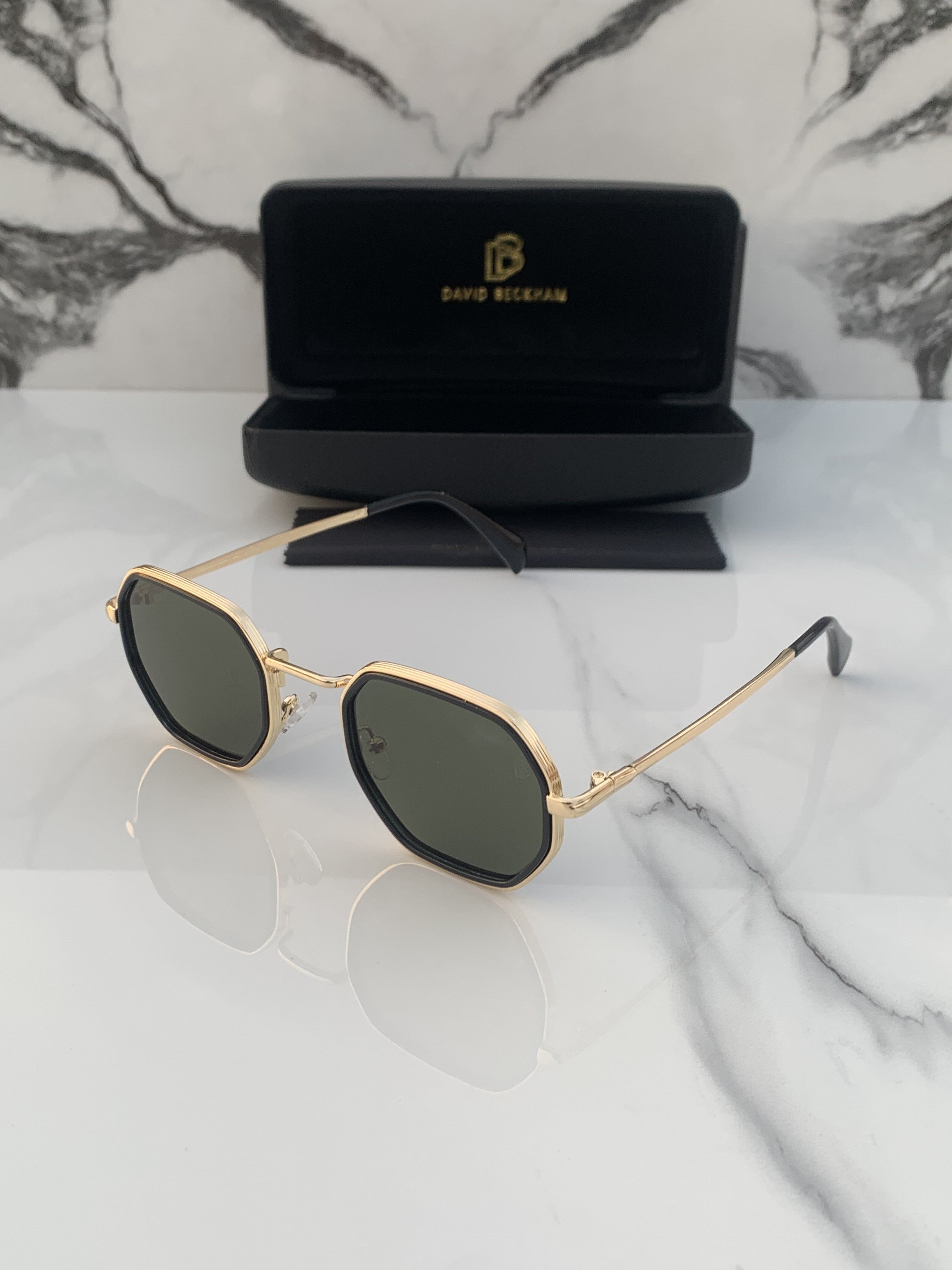 DAVID BECKHAM 3410 GOLD GREEN