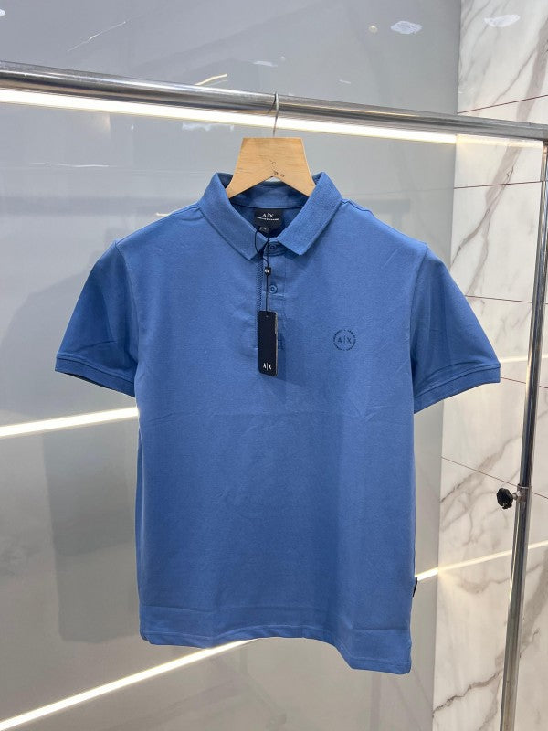 ARMANI PREMIUM POLO T-SHIRT BLUE (255)