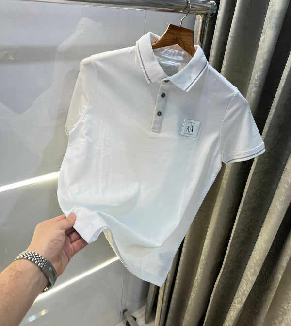 ARMANI PREMIUM POLO T-SHIRT WHITE (169)