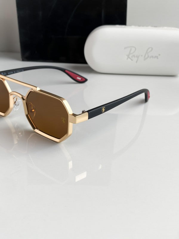 RAYBAN 05 GOLD BROWN