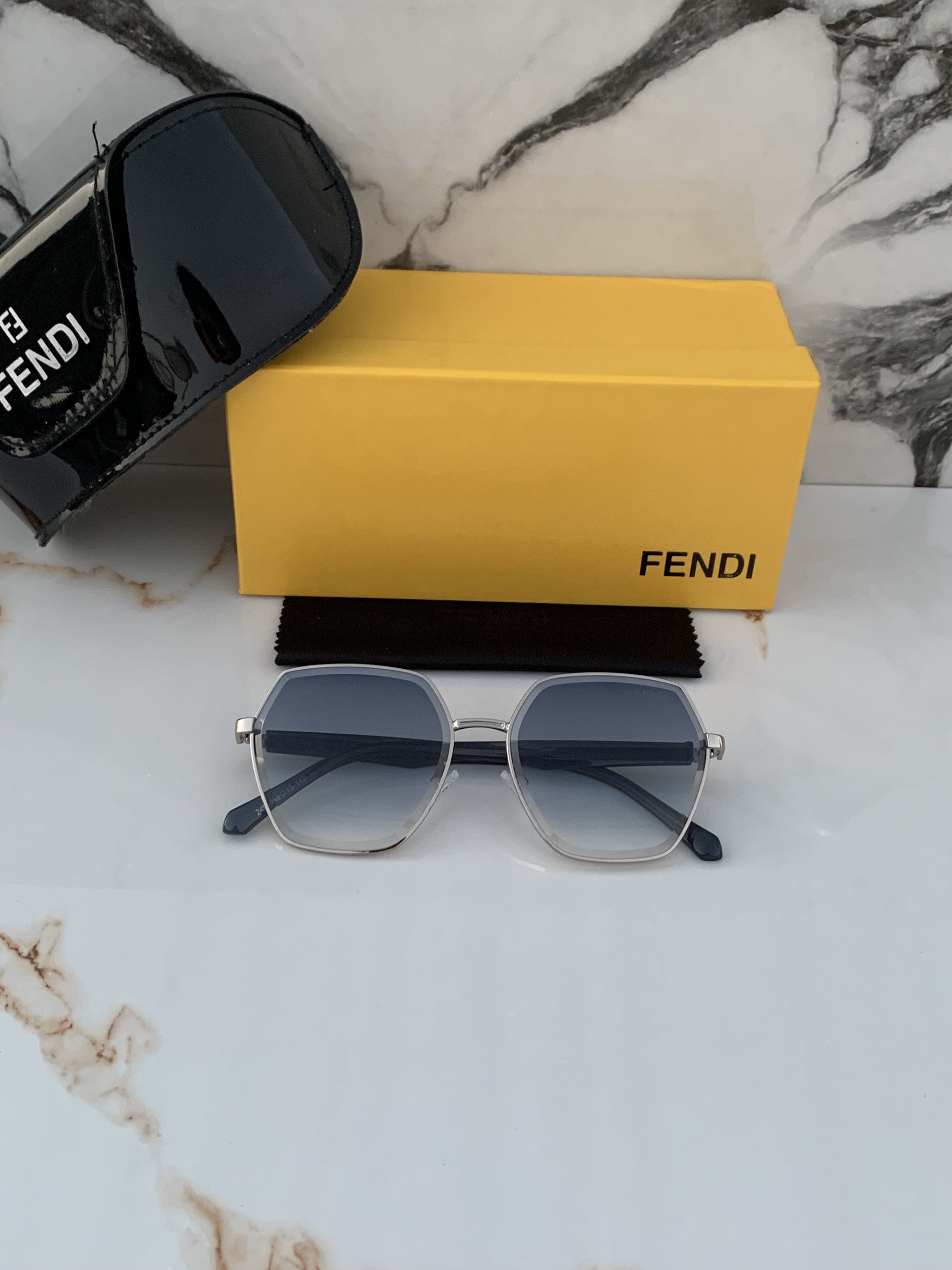 FENDI 2460 SILVER BLUE