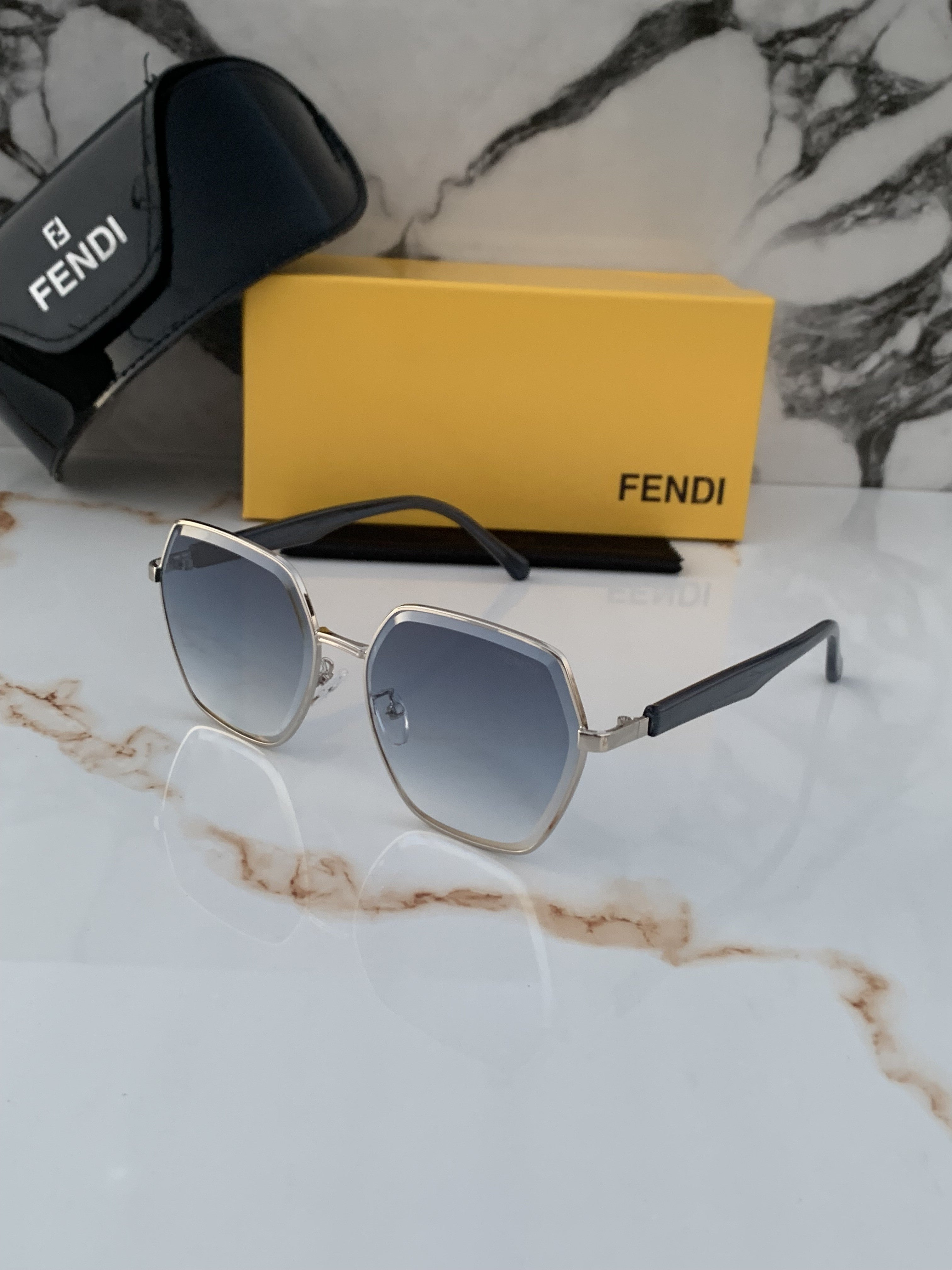 FENDI 2460 SILVER BLUE