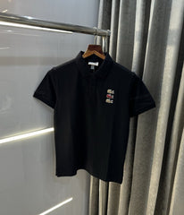 Lacoste Black Embroidery Logo Classic Polo T-Shirt