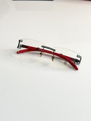 CARTIER 0711 GUN RED FRAME