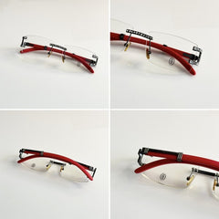 CARTIER 0711 GUN RED FRAME