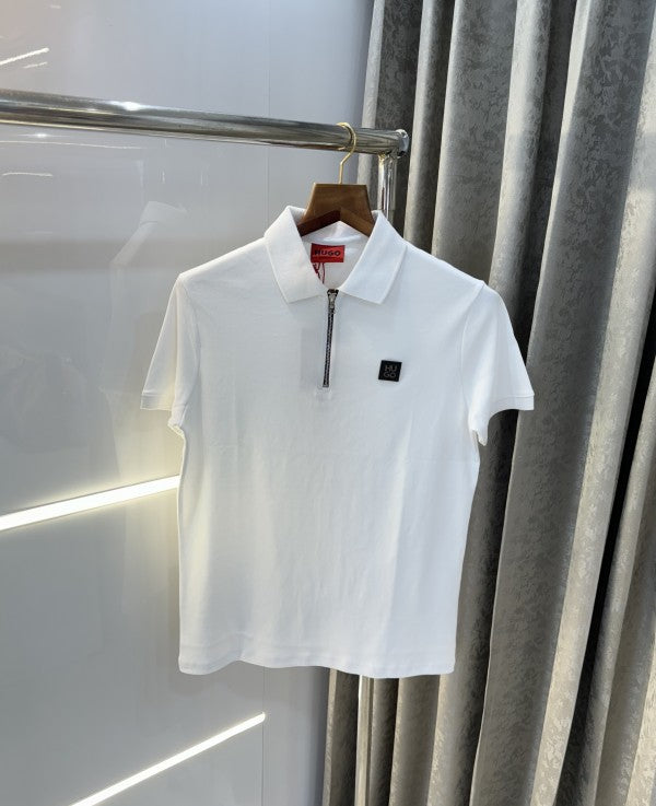 Hugo Bos s White Premium Classic Polo T-Shirt