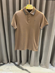 Michael Kors Chest Small Logo Polo Brown