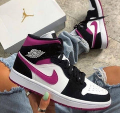 jordan retro 1 mid CACTUS FLOWER