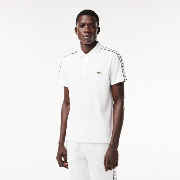 Lacost e White Premium Embroidery Logo Classic Polo T-Shirt