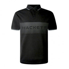 Hacket Aston Martin Black Premium Polo T-Shirt