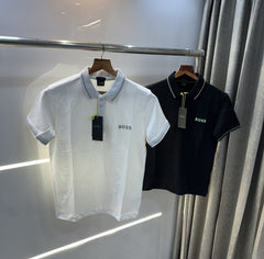 Hugo Boss White Premium Classic Polo T-Shirt