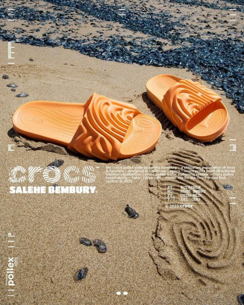 Crocs x Selehe bembury Pollex Slide Citrus milk
