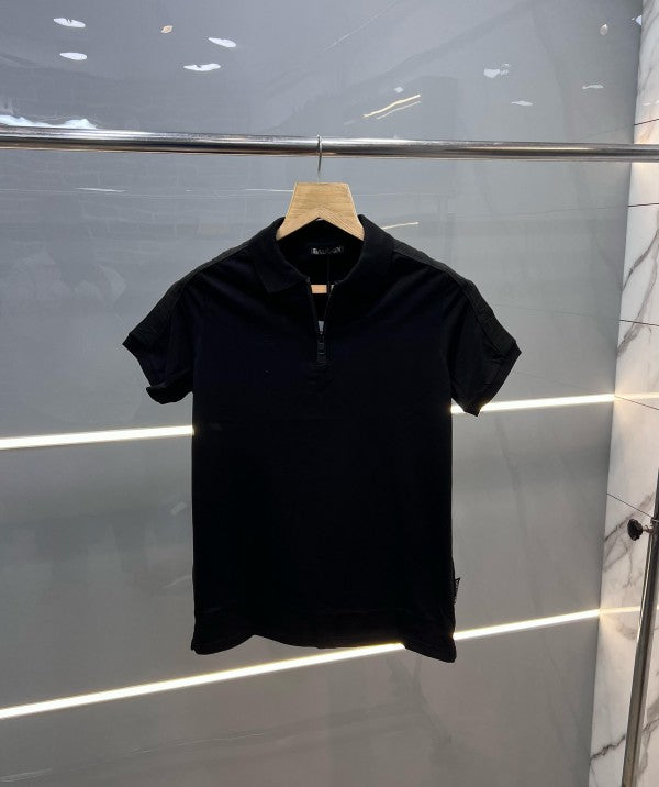 BALMAIN PREMIUM POLO T-SHIRT BLACK (383)