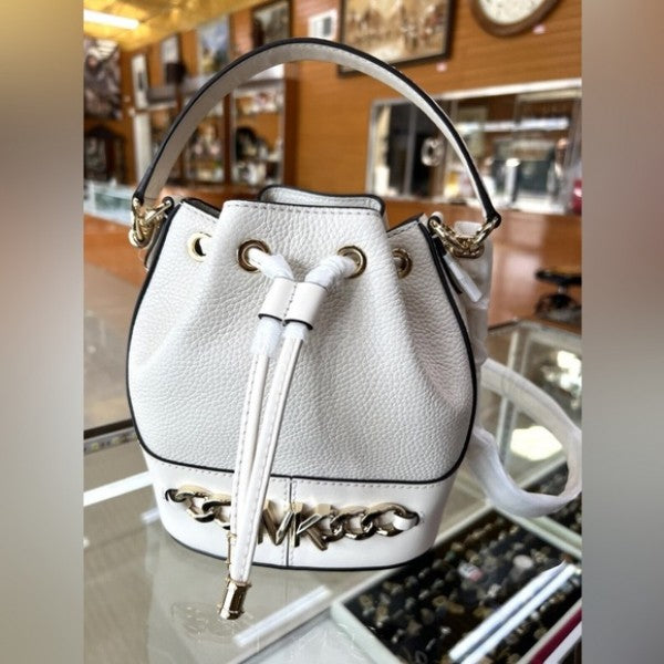 Michael Kors MK Devon Bucket Bag with OG Box and Bills