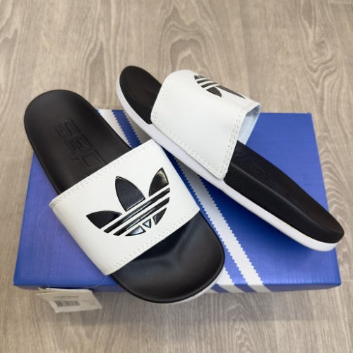 Adidas Adilette Lite Comfort White Black Flip-Flop