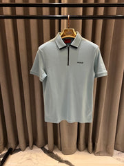 HUGO BOSS LIGHT GREY POLO