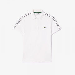 LACOSTE PREMIUM IMPORTED POLO T-SHIRT WHITE