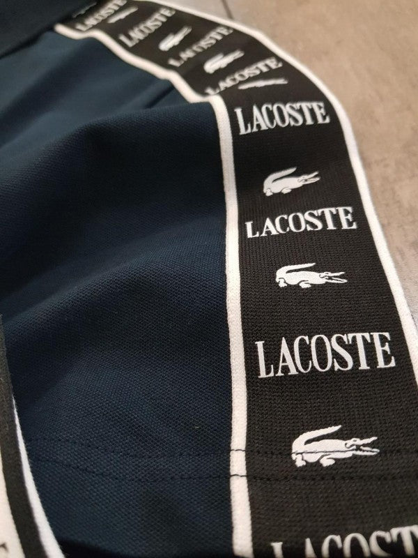 LACOSTE PREMIUM IMPORTED POLO T-SHIRT NAVY BLUE