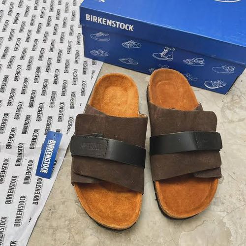 Birkenstock kyoto brown suede