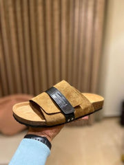 Birkenstock kyoto tan suede