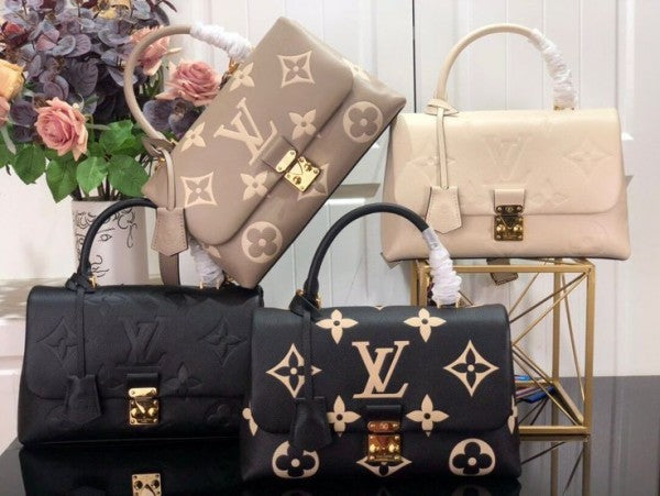 Louis Vuitton LV Madeline BB With OG Box & Dust Bag (Model-40776)