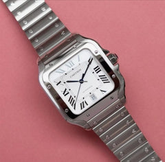 Santos De Cartier Automatic white