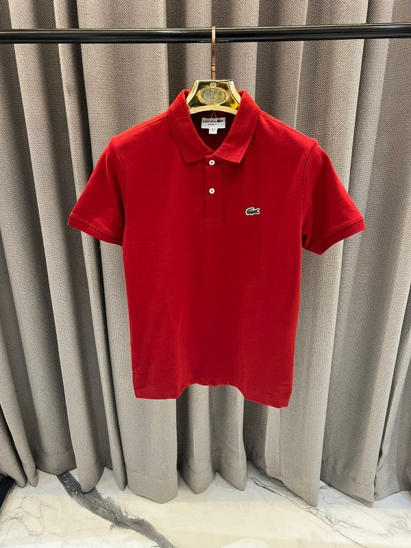 Lacoste Premium Embroidery Store Edition Half Sleeve Polo Shirt