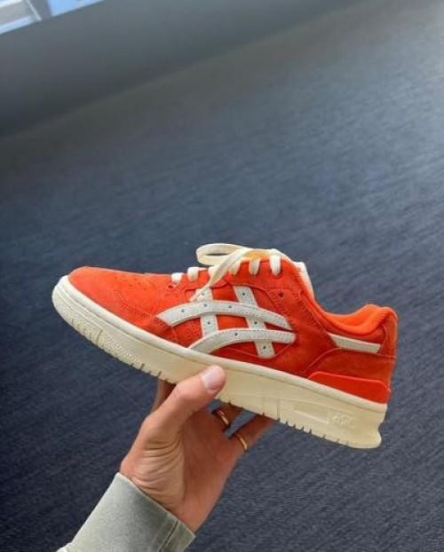 Asicss EX89 Kith Orange Suede Cream Fix Rate 340