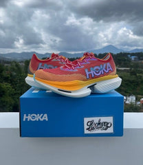 Hoka Cielo X1 Cerise Solar Flare