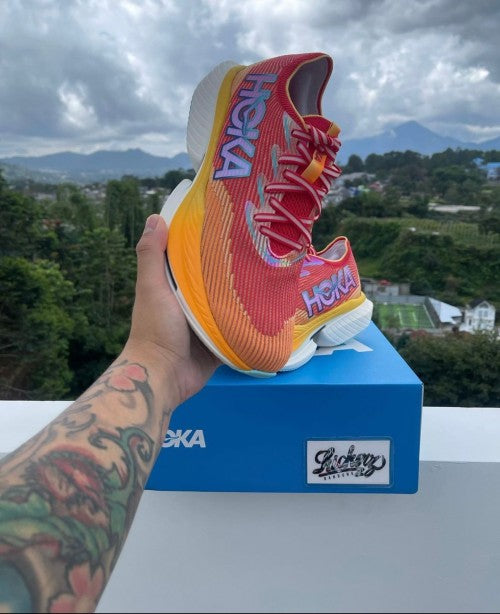 Hoka Cielo X1 Cerise Solar Flare