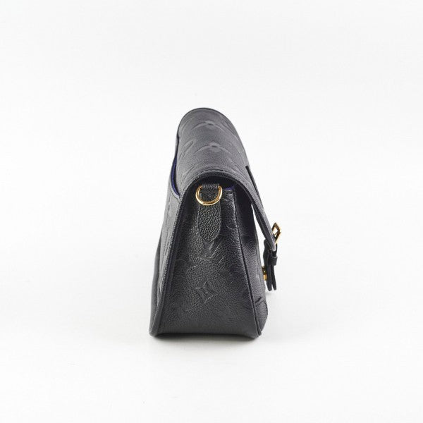 Louis Vuitto_n Nano Diane Bicolour Monogram Empreinte Leather With OG Box & Dust Bag (M45985 Black)