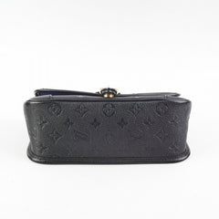 Louis Vuitto_n Nano Diane Bicolour Monogram Empreinte Leather With OG Box & Dust Bag (M45985 Black)