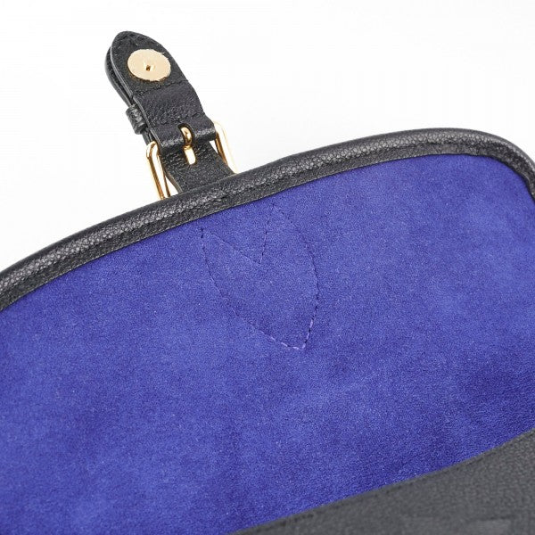 Louis Vuitto_n Nano Diane Bicolour Monogram Empreinte Leather With OG Box & Dust Bag (M45985 Black)