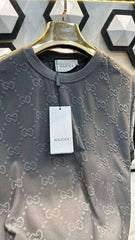 GC LOGO EMBOSSED PREMIUM GREY TSHIRT