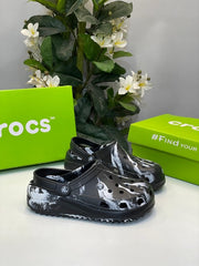 Crocs Classic Clog Marbled Black