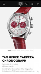 Tag Heuer Carrera Chronograph Dragon