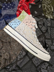 offspring wraps Conversse chuck 70 patchwork paisley pattern FIXED