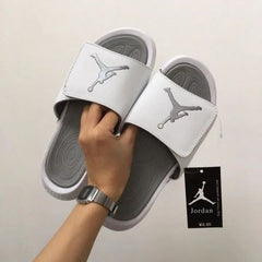 Jordan Hydro 6 Slides White Grey Fixed