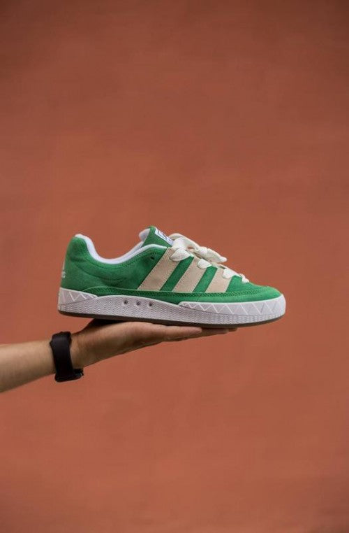 Adidass adimatic green crystal white