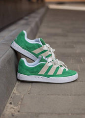 Adidass adimatic green crystal white