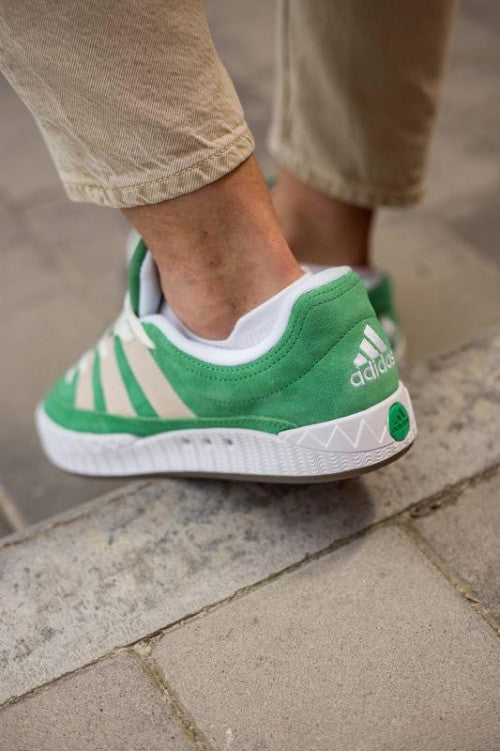 Adidass adimatic green crystal white