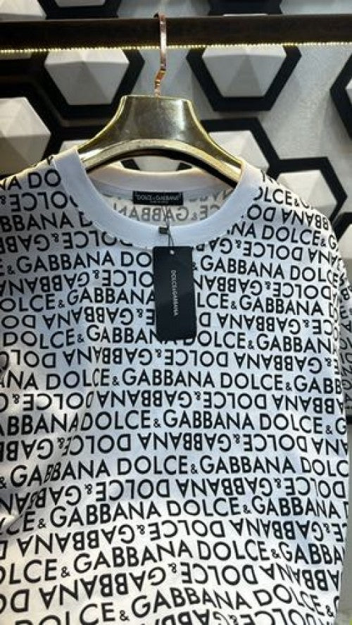 D G DOLCE GABBANA LOGO MONOGRAM PRINT PREMIUM SHIRT COMBO